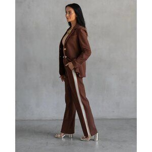 Care Tucker Jordan Interlock Pants Espresso Size M